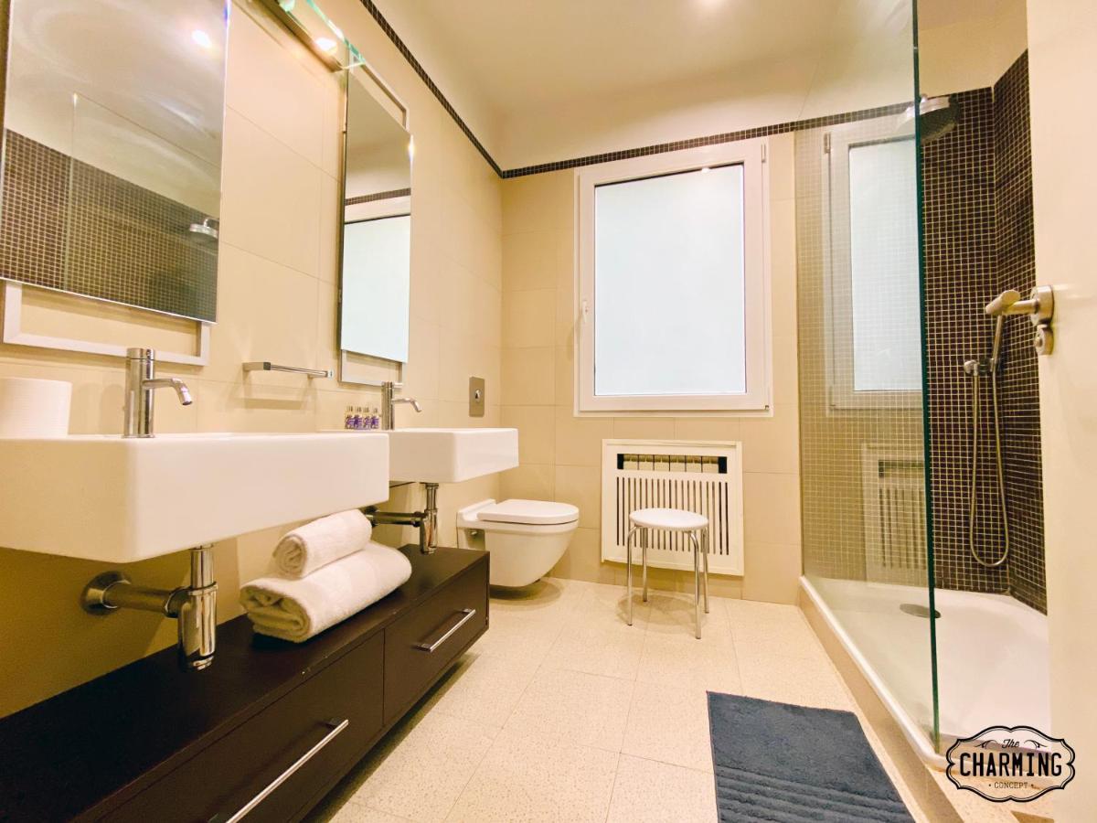 Appartamento Charming Retiro Exclusive Madrid Esterno foto